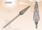 Preview: Diamantschleifer - super grobe Körnung geschlitzt 065 D-6,5mm