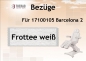 Preview: Komplettbezug Frottee weiss für Barcelona 2-3M
