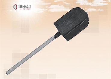 Preview: Schleifkappenträger Gummi D-10 mm