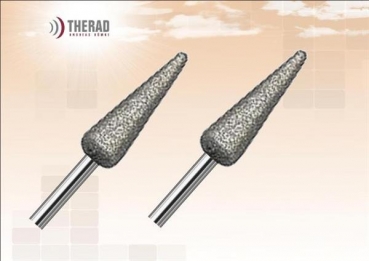 Diamantschleifer Kegel mittel lang Diabetik D-<6mm