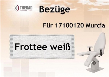 Komplettbezug Frottee weiss für Murcia