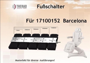 Fußschalter für Barcelona 1-4M