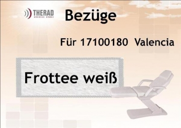 Komplettbezug Frottee weiss für Valencia