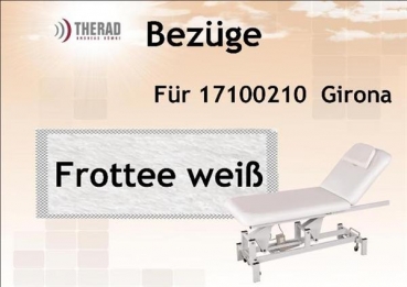 Ausgelistet - Komplettbezug Frottee für Massage-Liege Girona