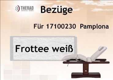 Ausgelistet - Komplettbezug Frottee für Kosmetik & Massageliege Pamplona