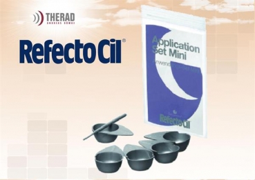 Refectocil-Applikation Set Mini  5xFärbeschälchen 5xApplikatorstäbchen