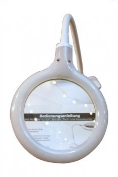 Lupenleuchte McShine LL-52"", 36 LEDs, Tisch- und Klemmleuchte, dimmbar""
