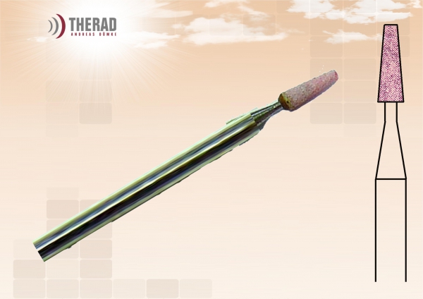 Edelkorunt Rosa Schleifkörper 020 D-2mm